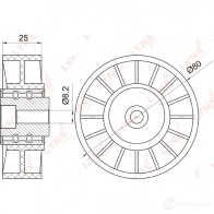 Натяжитель приводного ремня LYNXAUTO 3653377 PB-5008 6SBR L - Изображение 2