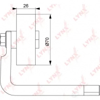 Натяжитель приводного ремня LYNXAUTO HFQ1 8A 3653485 PB-5116 - Изображение 2