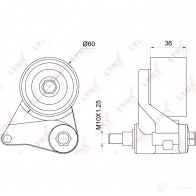 Натяжной ролик ГРМ LYNXAUTO 4 ROOW1 PB-1260 3653134 - Изображение 3