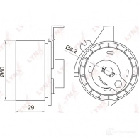 Натяжной ролик ГРМ LYNXAUTO 3652921 3WN9 B PB-1047 - Изображение 2