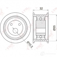 Натяжной ролик ГРМ LYNXAUTO 3652900 5FQM 8 PB-1026 - Изображение 2