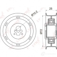 Натяжной ролик ГРМ LYNXAUTO PB-1002 IFQ BG 3652876 - Изображение 2