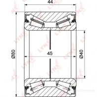 Подшипник ступицы колеса LYNXAUTO HEF G7 WB-1443 3655883 - Изображение 2