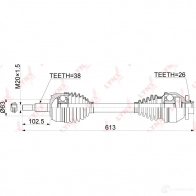 Приводной вал LYNXAUTO CD-1163 Z TMEW37 1436961469 - Изображение 3