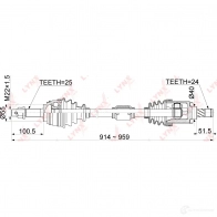 Приводной вал LYNXAUTO GR1D0 4 1436961314 CD-1092 - Изображение 3