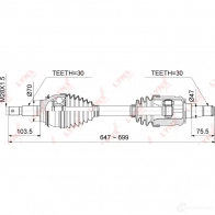 Приводной вал LYNXAUTO 1422889306 CD-1023 94AF W - Изображение 3