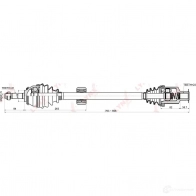 Приводной вал LYNXAUTO 4905601016206 3644626 YCCR LT CD-6306 - Изображение 3