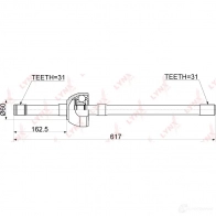 Приводной вал LYNXAUTO FW RXGO 1422897933 CD-1171 - Изображение 3