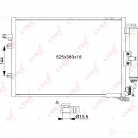 Радиатор кондиционера LYNXAUTO G 6FFUM 1436960776 RC-0425 - Изображение 2