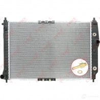 Радиатор охлаждения двигателя LYNXAUTO 1422897405 9V E4N RB-1005 - Изображение 2