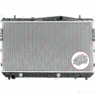 Радиатор охлаждения двигателя LYNXAUTO 1422897392 RB-1016 N3 4AHZT - Изображение 2