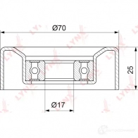 Натяжитель приводного ремня LYNXAUTO PB-5323 3653692 ARP89 A - Изображение 2