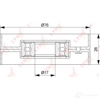 Натяжитель приводного ремня LYNXAUTO OO VSBL PB-5303 3653672 - Изображение 2