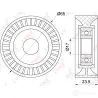 Натяжитель приводного ремня LYNXAUTO PB-5265 HO1T1T 7 3653634 - Изображение 2