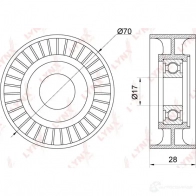 Натяжитель приводного ремня LYNXAUTO 3653550 19B ZFWM PB-5181 - Изображение 2