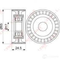 Натяжитель приводного ремня LYNXAUTO 3653508 PB-5139 16 N43 - Изображение 2