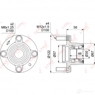 Подшипник ступицы колеса LYNXAUTO WH-1202 3656168 NX7F BES - Изображение 4