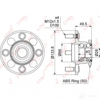 Подшипник ступицы колеса LYNXAUTO WH-1157 88 XRP3V 3656124 - Изображение 4