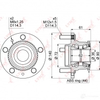 Подшипник ступицы колеса LYNXAUTO S 8M35 WH-1094 3656062 - Изображение 4
