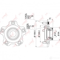 Подшипник ступицы колеса LYNXAUTO 2 AQFJ 3655997 WH-1028 - Изображение 2