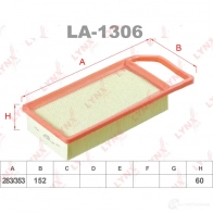 Воздушный фильтр LYNXAUTO OQ GXX8 Citroen C6 4905601007709 LA-1306