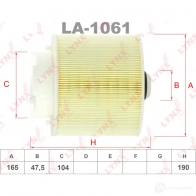 Воздушный фильтр LYNXAUTO 4905601037690 LA-1061 7IZYT CL 3648169 - Изображение 3