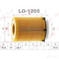 Масляный фильтр LYNXAUTO NMHZ G LO-1205 1422897800 - Изображение 2