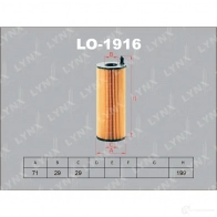 Масляный фильтр LYNXAUTO 4905601058145 P GR91 LO-1916 3649952