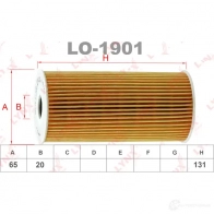 Масляный фильтр LYNXAUTO 3649937 4905601048917 V7N 7J LO-1901 - Изображение 2