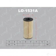 Масляный фильтр LYNXAUTO LO-1531A 3649925 1X3QVY Z 4905601006825