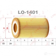 Масляный фильтр LYNXAUTO 3649914 9CYB 21 LO-1401 - Изображение 2