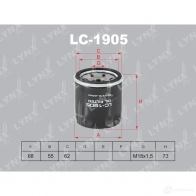 Масляный фильтр LYNXAUTO LC-1905 3649403 1W4J9N Y 4905601064382
