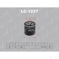 Масляный фильтр LYNXAUTO 3UU HA Mazda 626 (GF) 5 Хэтчбек 2.0 H.P. 136 л.с. 1998 – 2002 4905601005699 LC-1237
