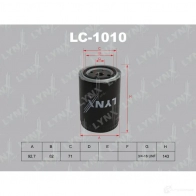 Масляный фильтр LYNXAUTO LC-1010 3649318 3S13T XR 4905601005781