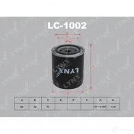 Масляный фильтр LYNXAUTO 4905601008140 2 SNJ3 LC-1002 3649310