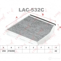 Салонный фильтр LYNXAUTO 6PJX O LAC-532C Mercedes CLA (C117) 1 Купе 2.1 CLA 200 CDI / d (1108) 136 л.с. 2014 – наст. время