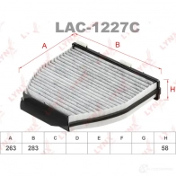 Салонный фильтр LYNXAUTO Q7JU 03 Mercedes CLS (C218) 2 Купе 5.5 CLS 63 AMG (2174) 558 л.с. 2011 – наст. время LAC-1227C