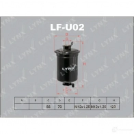 Топливный фильтр LYNXAUTO 4905601006726 3649859 LF-U02 P0IL R