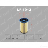 Топливный фильтр LYNXAUTO 3649707 LF-1912 XKU8 93 - Изображение 2