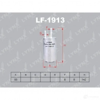 Топливный фильтр LYNXAUTO LF-1913 E 28OIGB 4905601058138 3649708