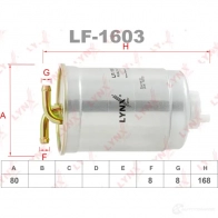 Топливный фильтр LYNXAUTO 3649639 UI1LB U LF-1603 - Изображение 3