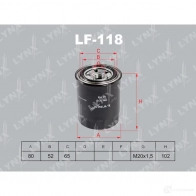 Топливный фильтр LYNXAUTO 4905601006436 3649562 LF-118 K2AJ P