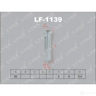 Топливный фильтр LYNXAUTO 4905601033722 TTSNNZ N 3649554 LF-1139