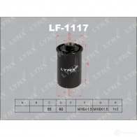 Топливный фильтр LYNXAUTO 4905601006429 ZVZ VCCI 3649543 LF-1117