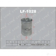 Топливный фильтр LYNXAUTO LF-1028 3649506 4905601012079 CG7F CYZ