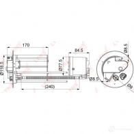Топливный фильтр LYNXAUTO LF-1075M 3649532 DI2RG 1P - Изображение 2