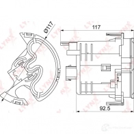 Топливный фильтр LYNXAUTO VW X57 LF-1071M 3649529 - Изображение 2