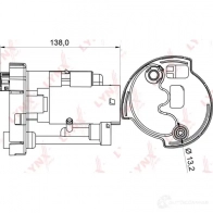 Топливный фильтр LYNXAUTO LF-990M 4905601060544 3649849 0F RCG - Изображение 2