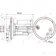 Топливный фильтр LYNXAUTO R9FX T LF-977M 4905601060780 3649836 - Изображение 2