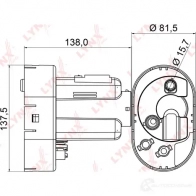 Топливный фильтр LYNXAUTO 3649823 4905601060490 LF-963M NR4CU D - Изображение 2